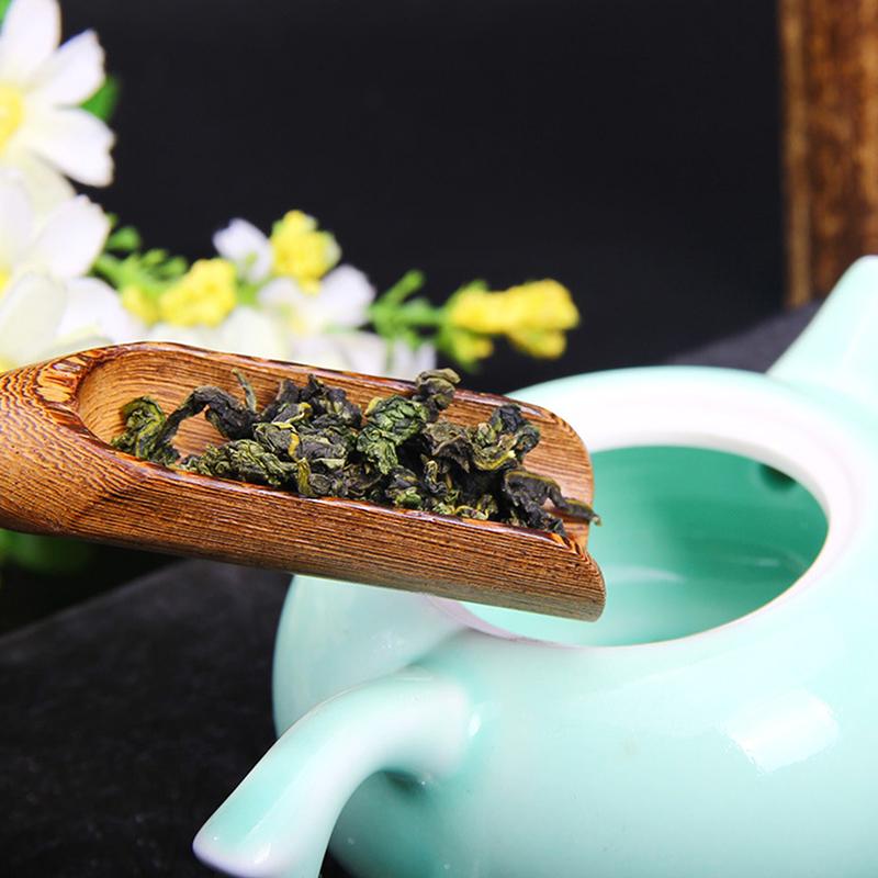 Chinese Kongfu Tea Scoop Wood/Bamboo Retro Style Natural Delicate Spoon Portable Bamboo Teaspoon Tea Accessories