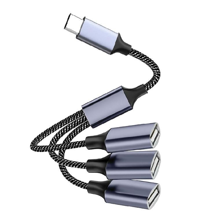 

Short USB 2.0 Extension Cord Double Interfaces Data Transfer Cable for Computer Accessories and External Storage Units