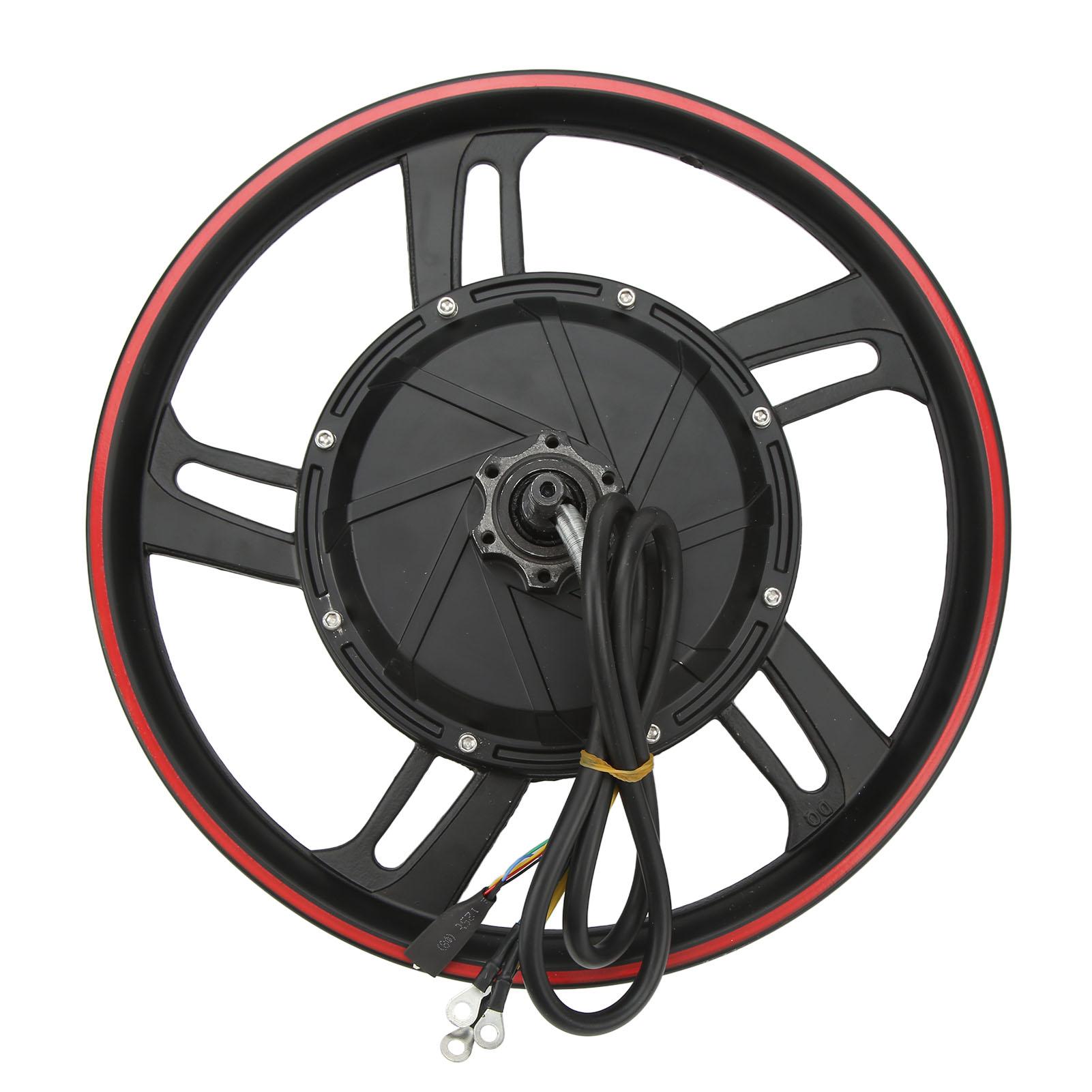 

16-дюймовый электрический мотор-колесо 4872В 500Вт3500 Вт Fat Tire Велосипедный дисковый тормозной двигатель для электромобиля