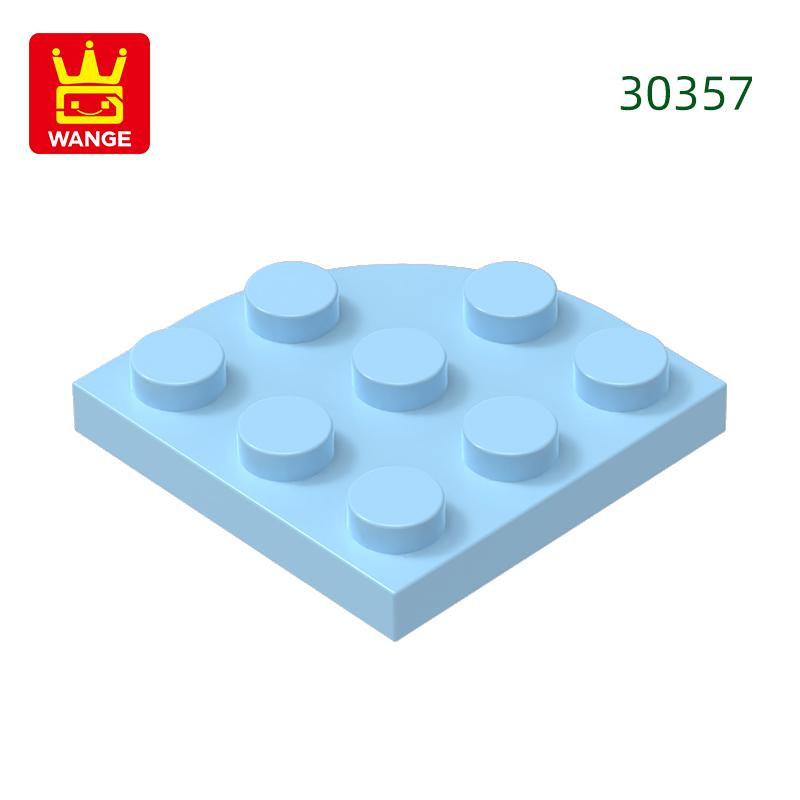 

Non-Toxic 86Pcs/Lot Round Corner 3 X 3 Block Moc Color Accessories Compatible With Curved Brick Diy Toys For Kid Tech Parts about 86pcs