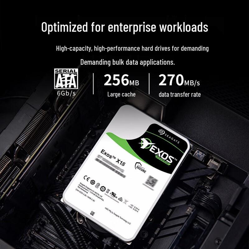 Seagate 12TB Exos Enterprise Hard Drive