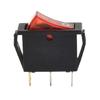 Red With Light On-off 3pin Rocker Switch Snap Type