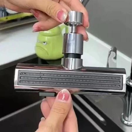

Поворотная насадка на кран 720° Универсальная для кухонной раковины Смесителя Раковины Аэратор Фильтр от брызг Для смесителя в ванной