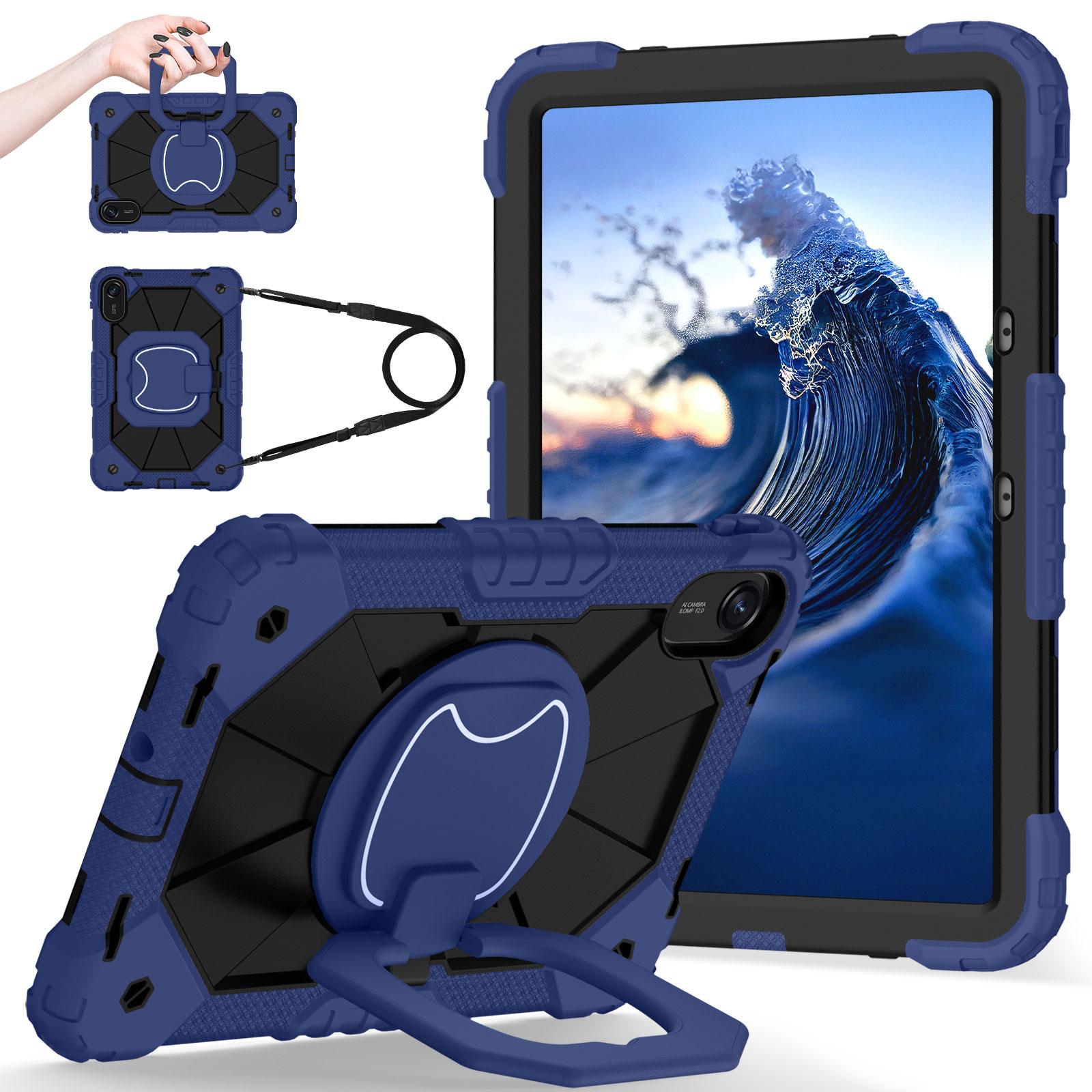 

Hybrid Stand Case for Xiaomi Redmi Pad 2 2025 11.0 Inch 25040RP0AG 25040RP0AI 360 Rotating Handle Grip Cover with Shoulder Strap Redmi Pad 2 2025