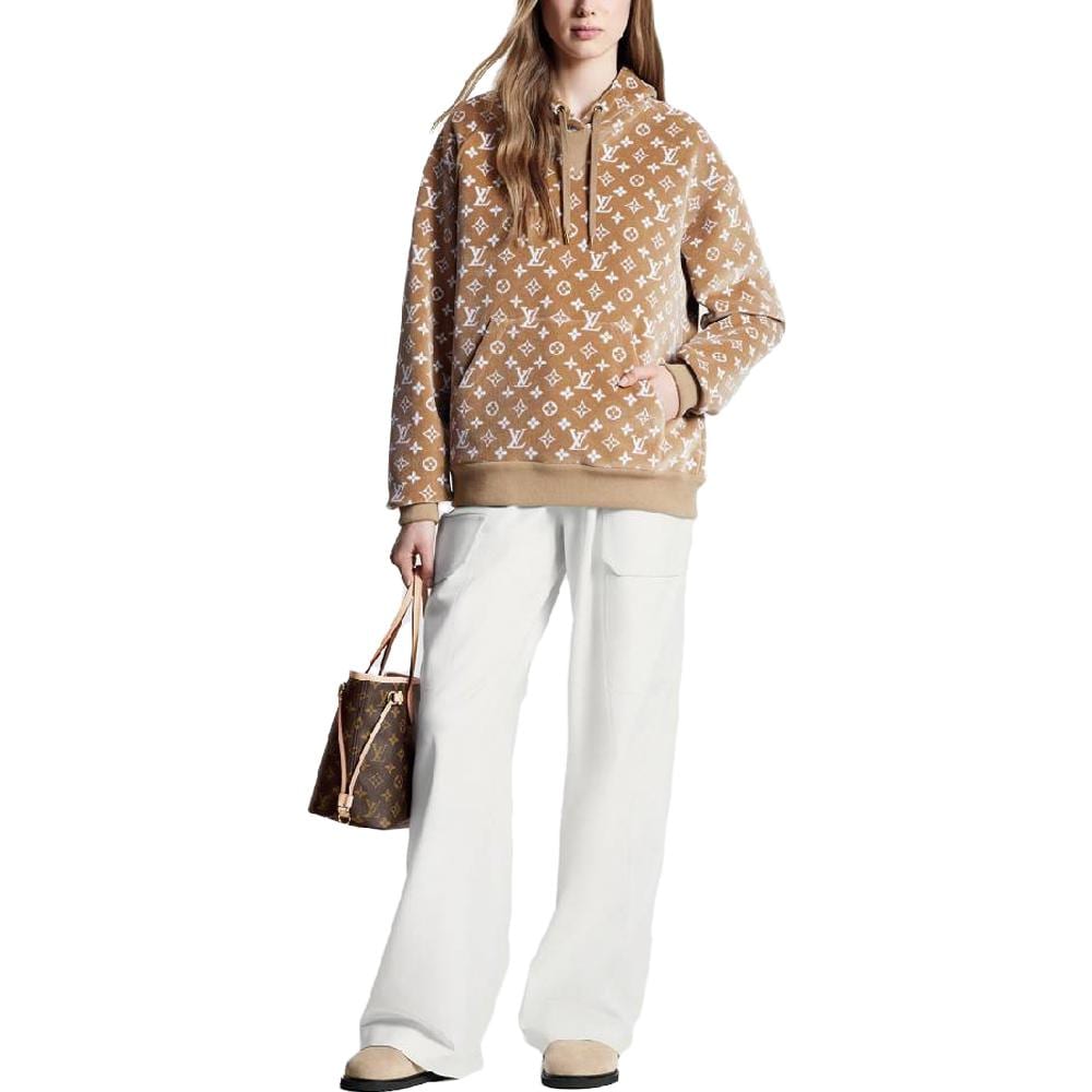 LOUIS VUITTON Sweatshirt Women's Brown 1AC2HZ