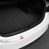 Transparenter Kofferraumemblem-Schutzaufkleber Zubehör für Mitsubishi Outlander Lancer 10 9 ASX RALLIART Eclipse L200 Pajero