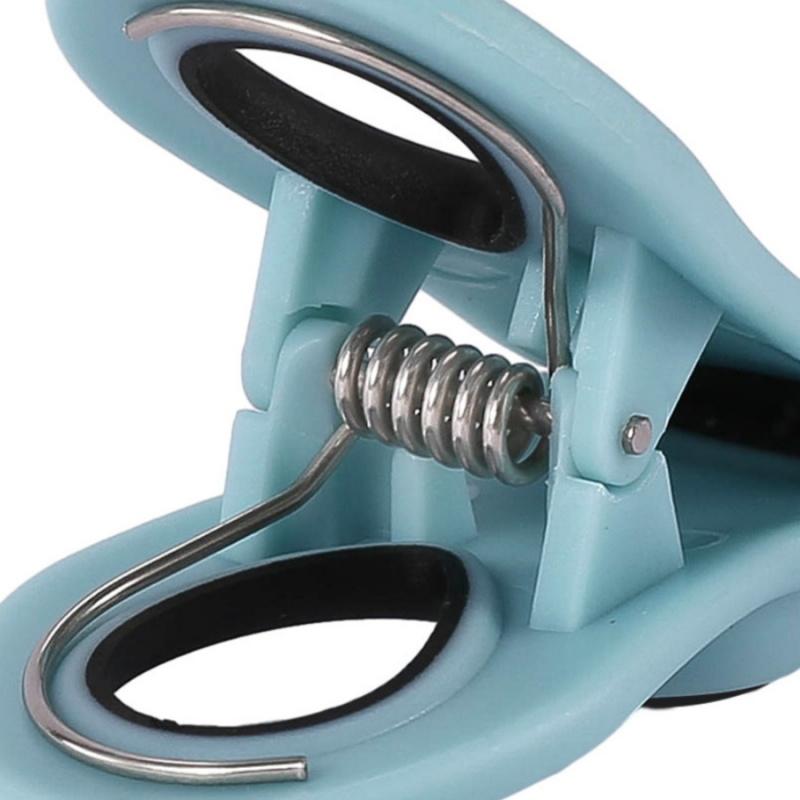 5pcsColor Refrigerator Magnetic Clip Multifunctional Household Snack Moisture-Proof Sealing Clip Plastic Bag Sealing Clip Sticky