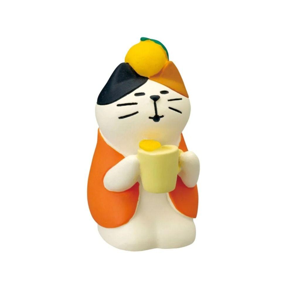 

Animal Shapes Grapefruit Mini Miniature Figurines Cartoon Miniature Decoration Child B