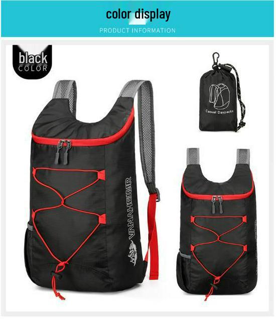 New Lightweight Waterproof Hiking & Cycling Backpack - Large Capacity, Multifunctional, Foldable