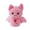 Durable Soft Halloween Bag Pendant PP Cotton Stuffed Toy Funny Bat Plush Keychain  Commute