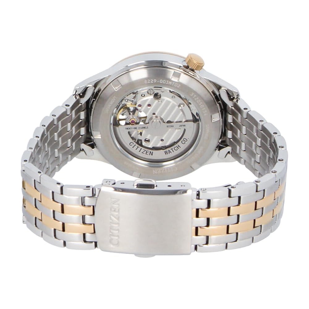 Citizen NH9136-88A Analog Automatic Watch Stainless Steel Band 40mm