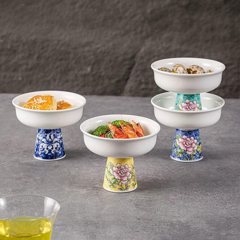 ZISIZ Emaille Keramik Fußschale