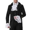 Detachable Lace Jabot Collar Ruffled Steampunk Costume Victorian Lace Jabot  Cosplay Events