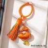 Handmade Brocade Gourd Pendant Keychain/Bag Charm