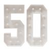 Number Light 3D Number Lamp Numbers Illuminated Numbers Decoration Numbers Night Light Lamp 30 for Wedding, Birthday