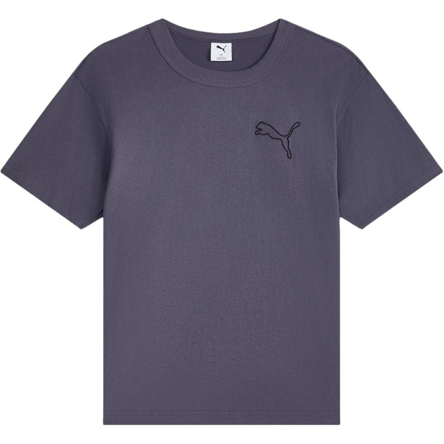 Puma Ess Logo Prime Crew Neck Loose Fit Short Sleeve T-Shirt Men tops 639814-35 XS