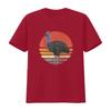 Vintage Cassowary Animal Retro Design T Shirt for Cassowaries Lovers vintage Washed streetwear graphic Unisex Versatile fashion