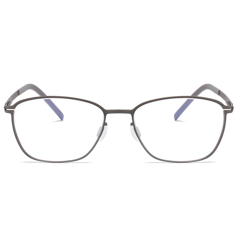 Berlin Schraubenlose Light Luxury Brille: Retro-Stil, Unisex, Hochwertige Herbst-Brillenfassungen