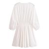 2025 Spring/Summer Women's Slim V-Neck Embroidered Dress