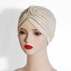 Indian Style Yoga Cap With No Brim Polyester Fabric Sunshade For Winter And Autumn