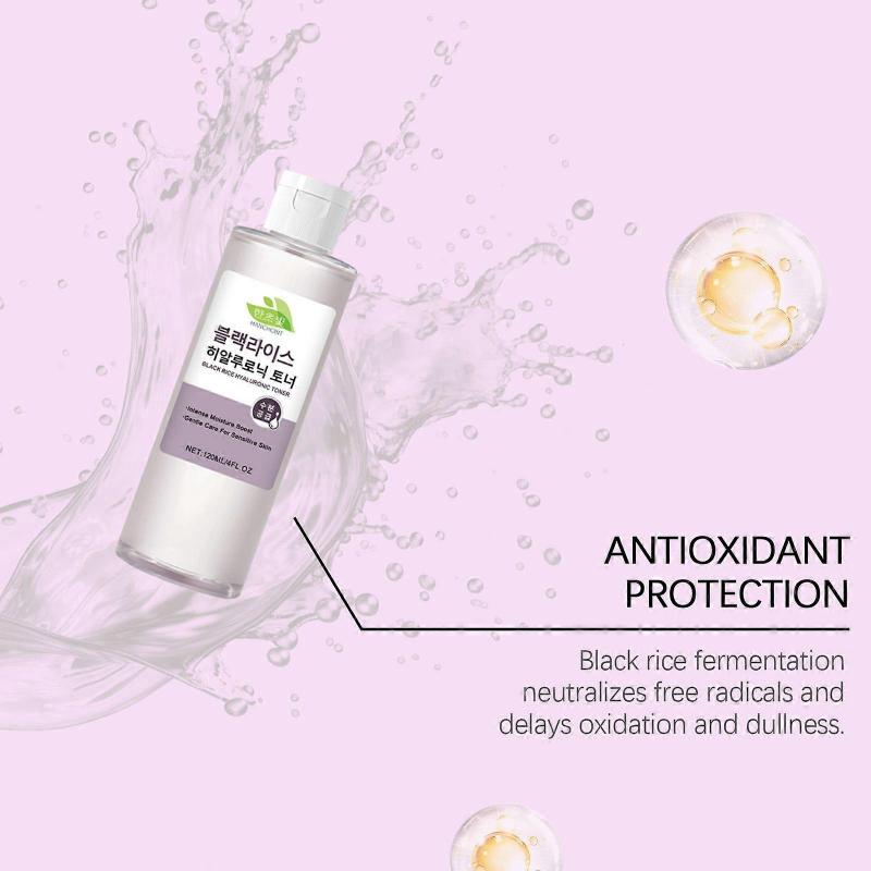 Hanchobit Black Rice Hyaluronic Acid Toner Daily Deep Moisturizing and Gentle Skin Care Facial Essence