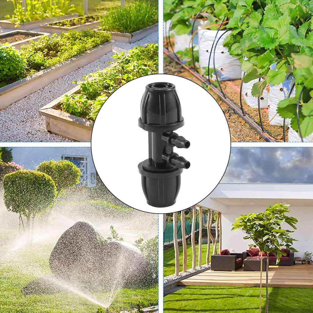 Good-10 Pcs/Pack Hose Connector Mini Irrigation Tubing Drip Irrigator Garden And Watering Connector