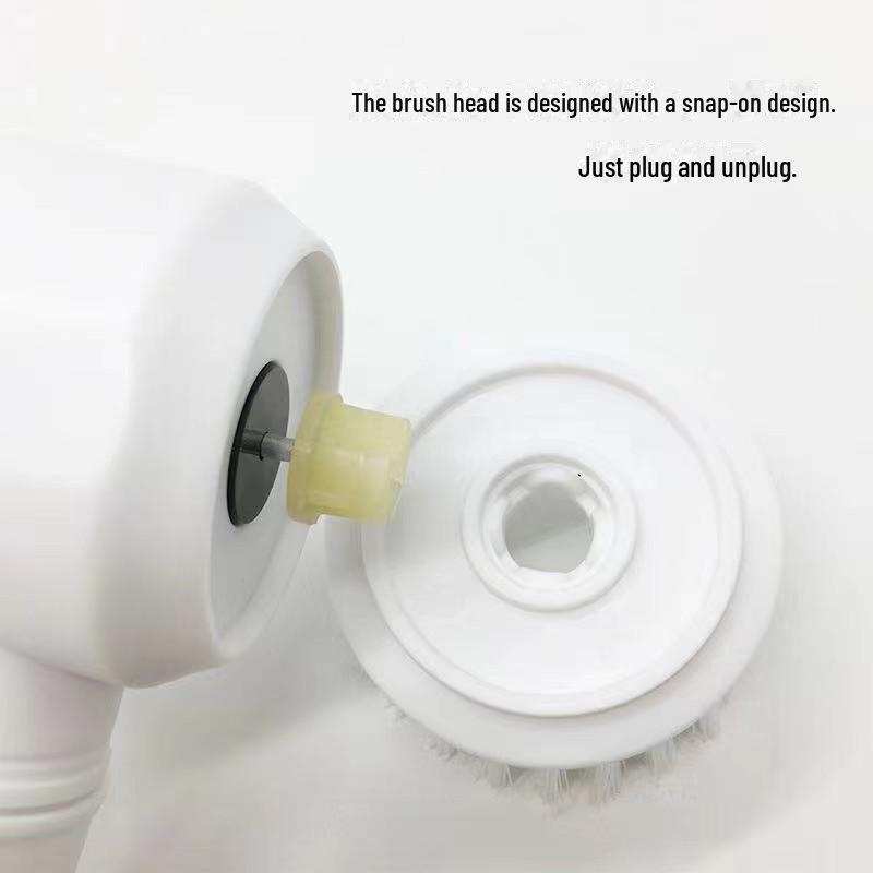 Rechargeable Multifunctional Electric Cleaning Brush for Dishes, Bathroom, Tile, and Pot