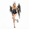 Halloween Costume Sexy Dark Night Dark Angel Hottie Nightclub Bar DS Stage Walk Show Costume