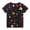 Kinder Mode Lässig Kurzarm Tier Floral Print Rundhals T-Shirt Top