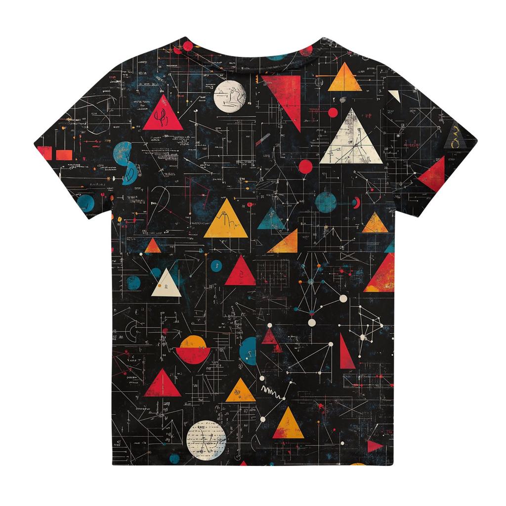 Kinder Mode Lässig Kurzarm Tier Floral Print Rundhals T-Shirt Top