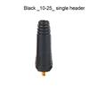 Europe Welding Machine Quick Fitting Male Cable Connector Socket Plug Adapter DKJ 10-25 35-50 50-70