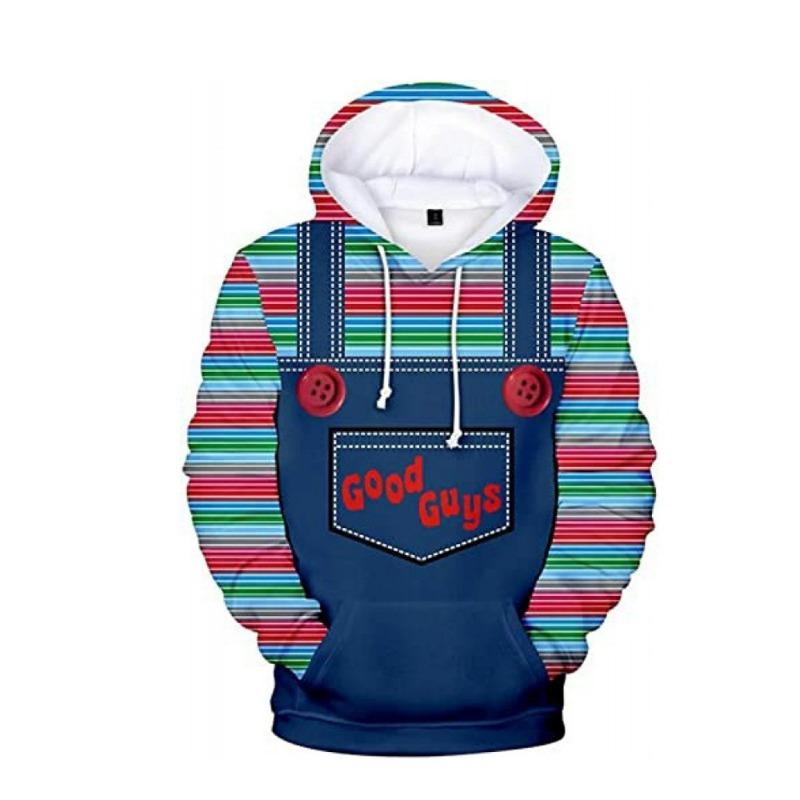 Neuer bedruckter Kapuzenpullover mit Reißverschluss-Cardigan für Herren und Damen, Herbst- und Winterjacke, kurzärmeliges T-Shirt