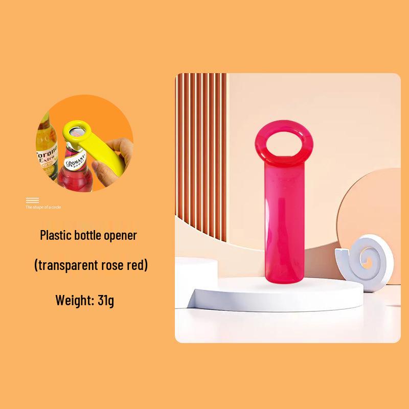 Multifunctional Colorful Bottle and Can Opener - Non-Slip Grip for Easy Use In the Kitchen