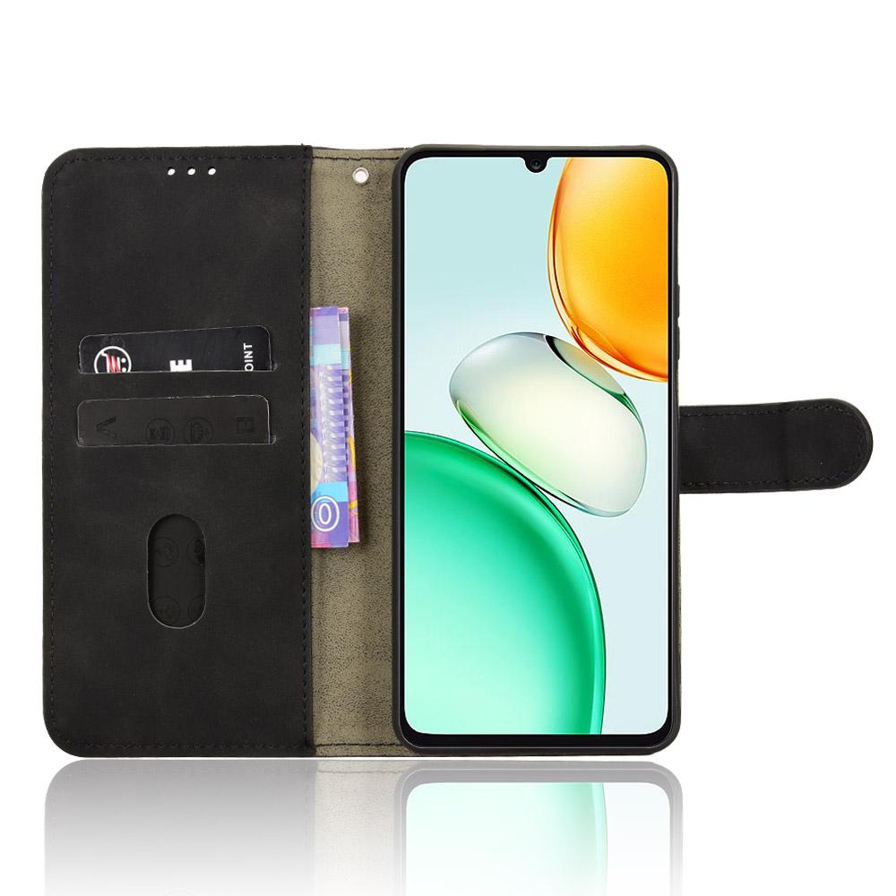 For Honor Play10 4G Leather Case Skin Feel Anti Drop Wallet Flip Phone Cover