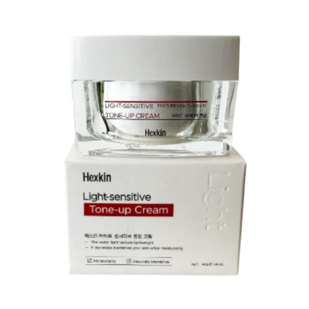 HEXKIN Light Sensitive Tone-Up Cream 40g (Pack of 2)