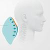 Car Seat Headrest Pad Head Neck Cushion Pillow Soft Gray Memory Cotton Foam