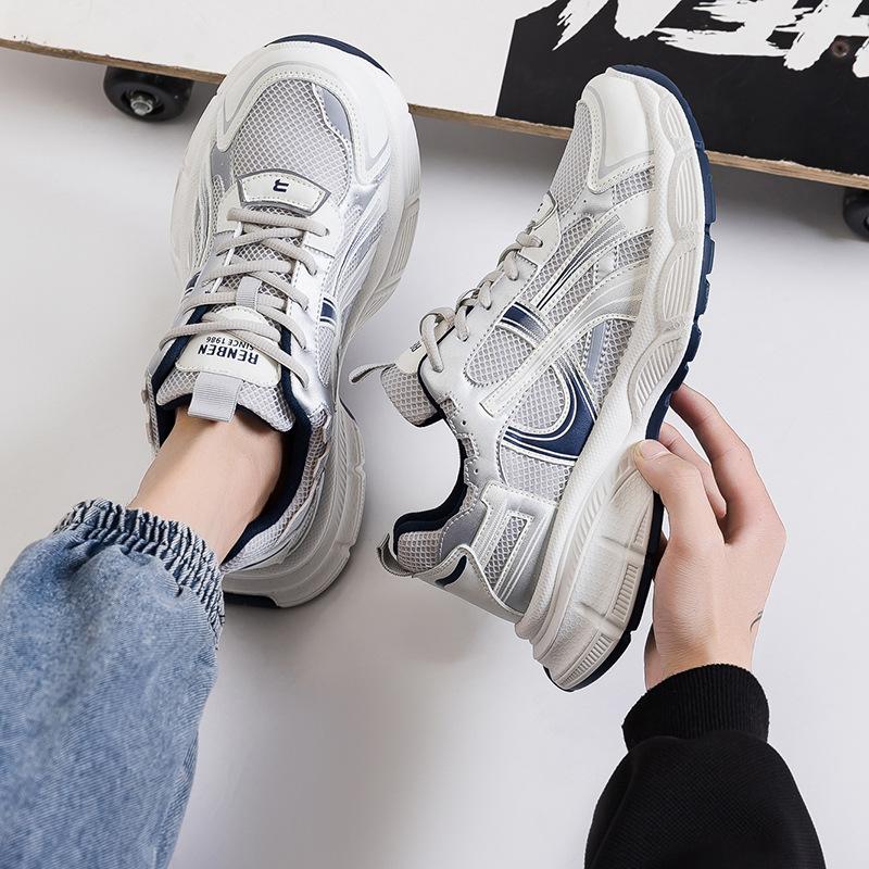 

Platform dad shoes autumn new casual versatile running shoes ultra-light sports shoes men s and women s couple shoes 44 male