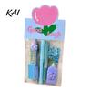 Macaron Color Stationery Flower Set, Correction Tape And Smooth Gel Pens Writing Pens, Portable Homework Essentials for Students Lightweight