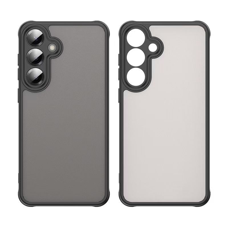 Shockproof Armor Skin Feel Matte Case For Samsung Galaxy S23 S24 S25 S26 Plus Ultra A07 A17 A37 A57 A36 A06 A26 Protection Cover