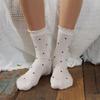 [2SET/26SS] Pop Pop Ruffle Dot Crew Socks 2 colors