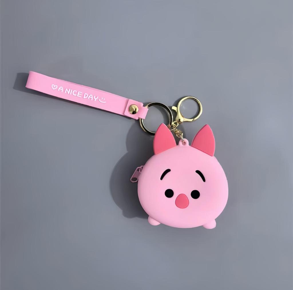 Sanrio Cartoon Silicone Coin Purse - Cute Children's Storage Bag