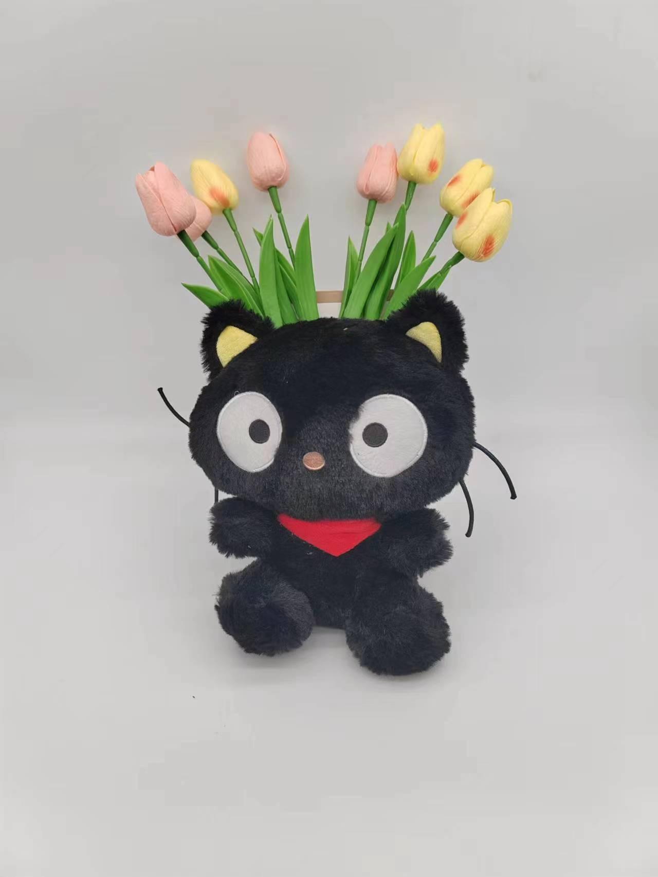 Cute Cartoon Black Chococat Plush Chocolate Cat Plush Toys Animal Stuffed Plush Soft Doll Cute Mini Toys Child S Birthday Gift