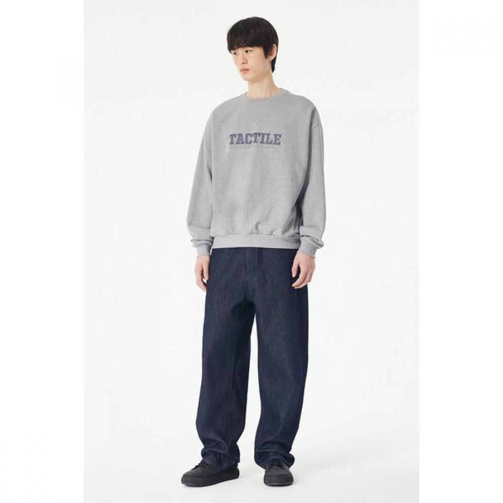 Tomboy Logo Stitch Print Pigment Sweatshirt 91m5122212ar 