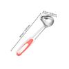 Smooth Side Spout  Ladle Rustless Steel Dripping Spoon Integrated Molding Soup Spoon  Soup Serving