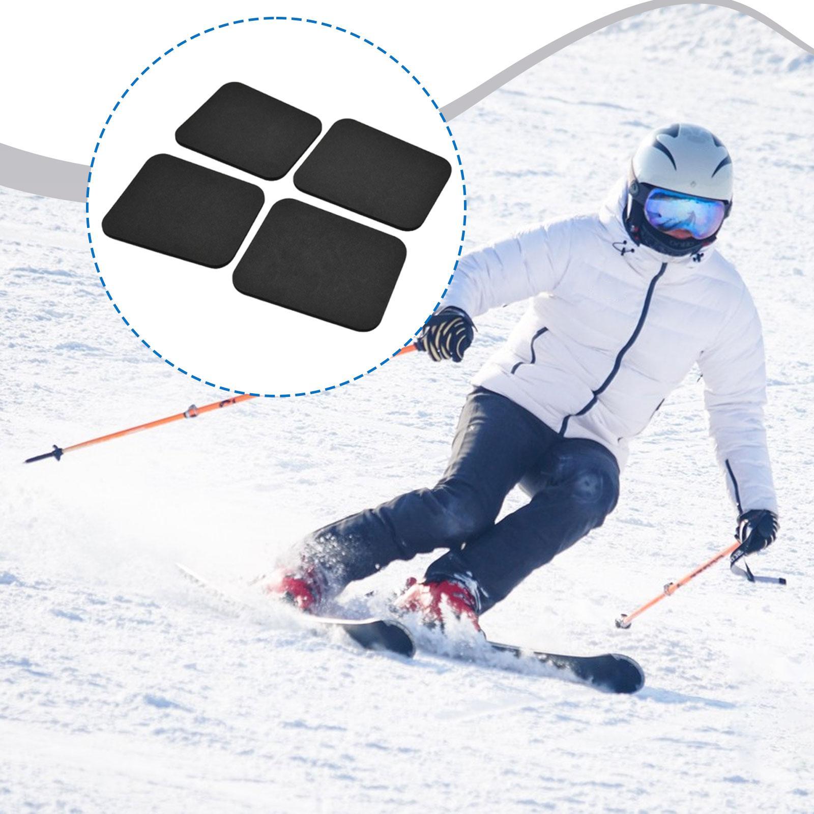 

Foam Padded Snowboard Shin Pads Premium Ski Shin Protector for Calf Comfort Winter Snowboarding чёрный