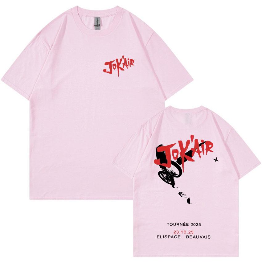 Rapper Jokair Melvin De Paris Graphic Harajuku Tshirt Mens Women Aesthetic Hip Hop Music Short Sleeve Tshirts Casual T Shirts