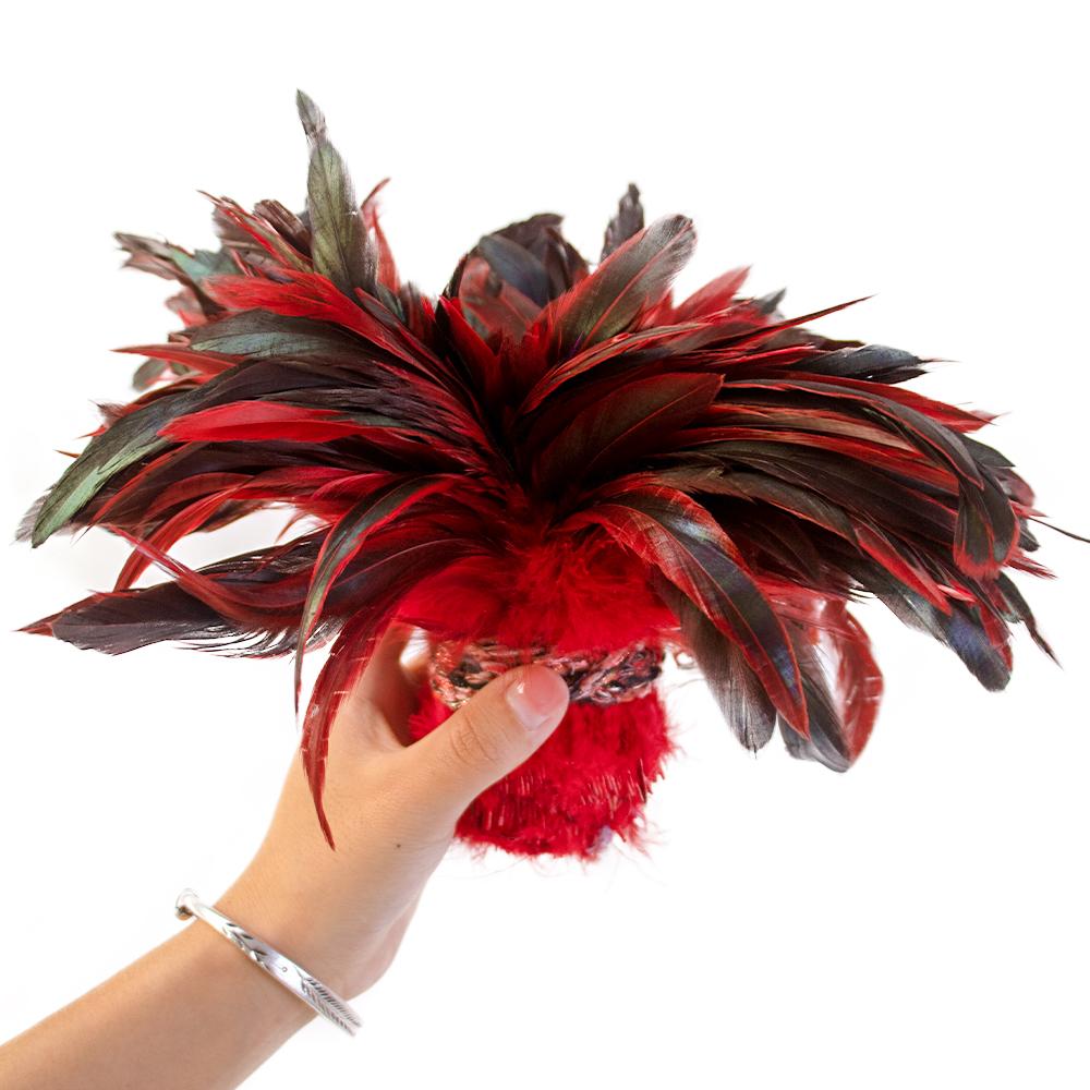 50/100pcs Colored Rooster Chicken Cock Feather Tail 5-7inch for DIY Craft Party Wedding Sewing Costume dress Jewelry Plume Decor