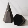 Conical Inlaid Ball Leather Geometric Ornaments Model Room Sales Office B&B Living Room Desktop Modern Light Luxury Soft Decorations