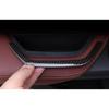 For BMW X3 F25 X4 2011-2017 Frame Decor ABS Carbon Fiber Car Door storage box
