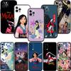 CJ89 Prinzessin Mulan Soft Shell Handyhülle für Samsung Galaxy S20 S21 S22 Ultra FE + Plus A21S A22 A24 A25 A26 A30 A30S A31